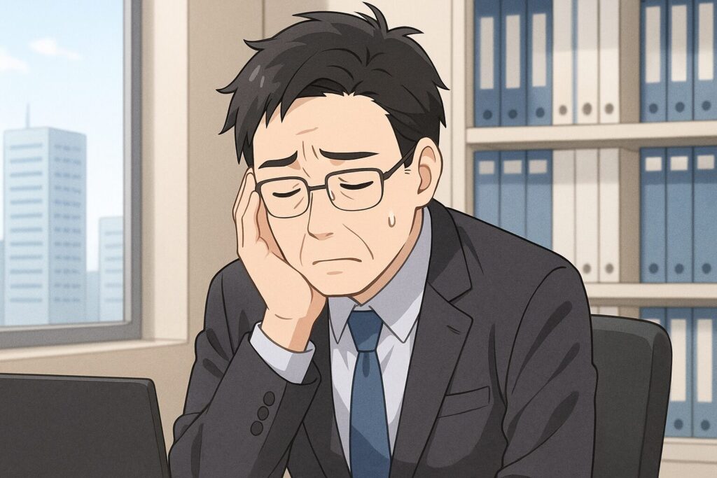 上司が人手不足で悩んでいる